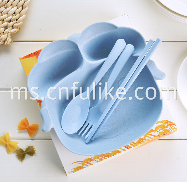 Bamboo Fiber Child Tableware